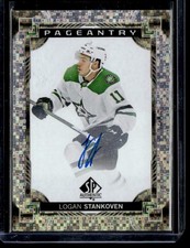 2024-25 SP Authentic Pageantry Autographs #P81 Logan Stankoven