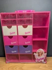 Vintage Barbie Tons of Drawers Carry Case 1996 Storage Organizer Pink see notes