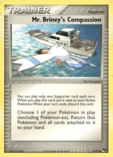 Mr. Briney's Compassion 8/17 Uncommon POP Series 2 Pokemon Heavily Played on eBay