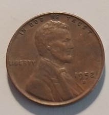 USA One Cent 1952 D Lincoln Wheat penny