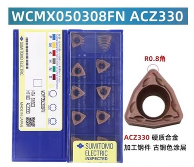 10PC New   Numerical control   WCMX050308FN ACZ330 .F0 *ll