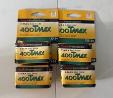 Kodak TMax 400 - 4 rolls of Black  White 120mm film - exp. 10/2007