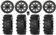 System 3 SB-7 15" Wheels Ti (6+1) 32" Outlaw M/T Tires Ranger XP 9/1K