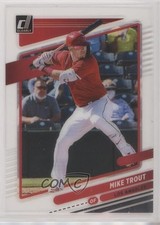 2021 Panini Chronicles Clearly Donruss Mike Trout #3 1i3m