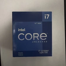 Intel Core i7-12700KF Gaming Desktop Processor 12(8P 4E) Cores up to 5.0 GHz CPU