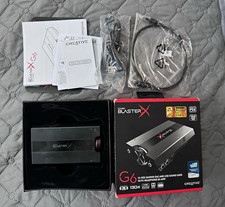 Creative Sound BlasterX G6 USB External DAC Sound Card 7.1 w/ Optical I/O