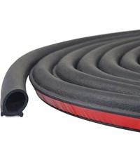 Universal Automotive Door Seal Strip D-Shape Self-Adhesive Weather Stripping for