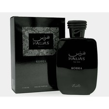 Hawas Kobra by Rasasi 3.38oz Eau De Parfum Spray for Men
