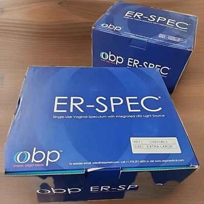 18-Packs OBP ER-SPEC Speculum With Integrated LED Light Source C020100-1  XL
