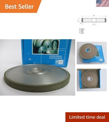 Diamond Grinding Wheel 6 Inch Abrasive for Carbide Tools Recesses Slots