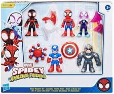 Spidey & His Amazing Friends Rhino Roundup Set Action Figure 6-Pack
