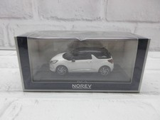 1/43 Norev DS Automobiles AUTOMOBILES DS3 2016 Pearl White & Brown Minicar