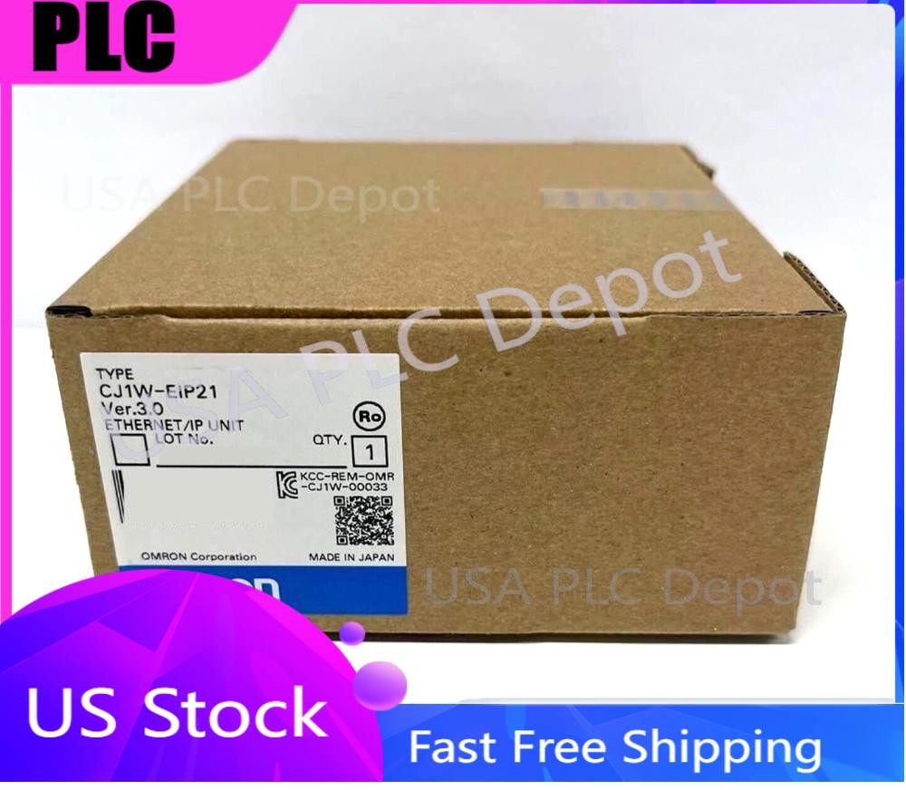 CJ1WEIP21 New OMRON CJ1W-EIP21 EtherNet/ IP Unit In Box