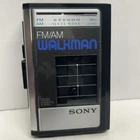 Sony Walkman WM-F41 AM/FM Cassette Player *New Belts* *Cleaned* *Works*