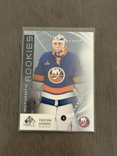 2025-26 Upper Deck SP Game Used Tristan Lennox Rookie New York Islanders AR-TL