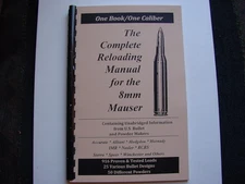 8mm Mauser 7.92mm  The Complete Reloading Manual Load Books Latest Version