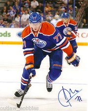 Edmonton Oilers Anton Belov Signed Autographed 8x10 Photo COA M