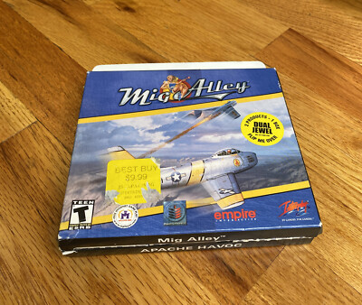 Apache Havoc & Mig Alley 2-in-1 Game Box PC CD-ROM Windows 95/98