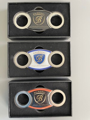 Drew Estate Balmoral Cigar Cutter 3-Pack - Limited Edition / Brand New 