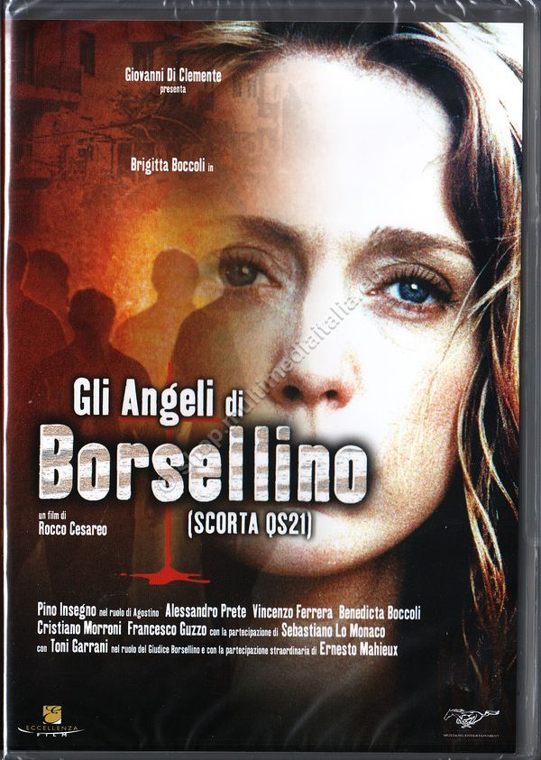 GLI ANGELI DI BORSELLINO SCORTA QS21 (film 2003) DVD NUOVO