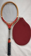 VINTAGE RARE MACGREGOR COURT TOURNEY-1 SUPER WOOD AND METAL TENNIS RACQUET