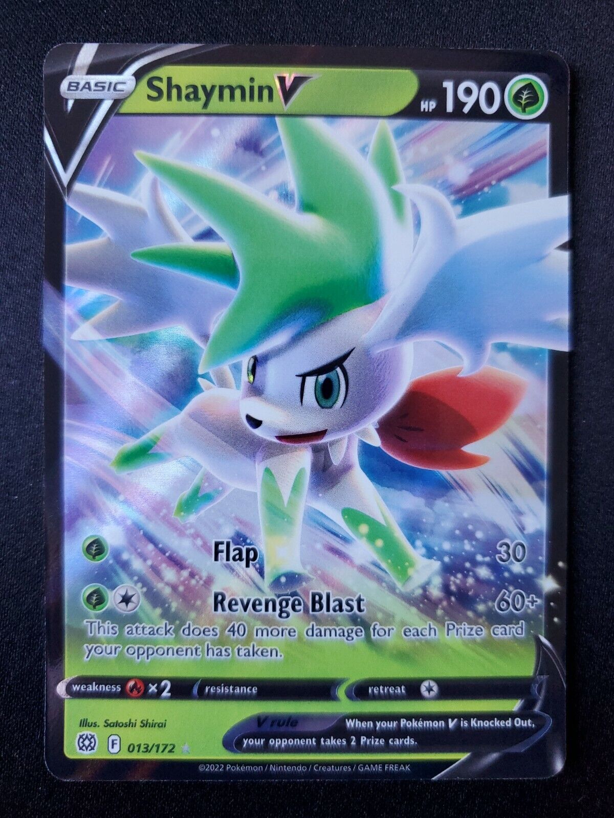 Shaymin V - 013/172 - Ultra Rare - Pokemon Singles » Brilliant Stars -  CoreTCG