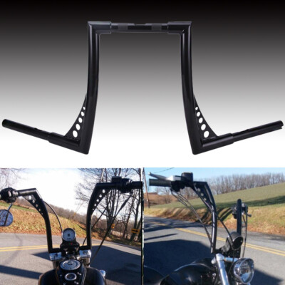 14'' Rise Ape Hanger 1 1/4'' Handlebar Fit For Harley Softail Sportster 883 1200