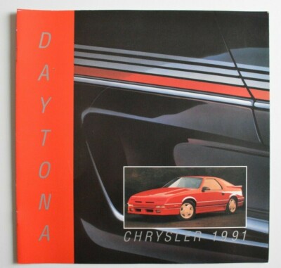CHRYSLER DAYTONA 1991 dealer brochure - French - Canada