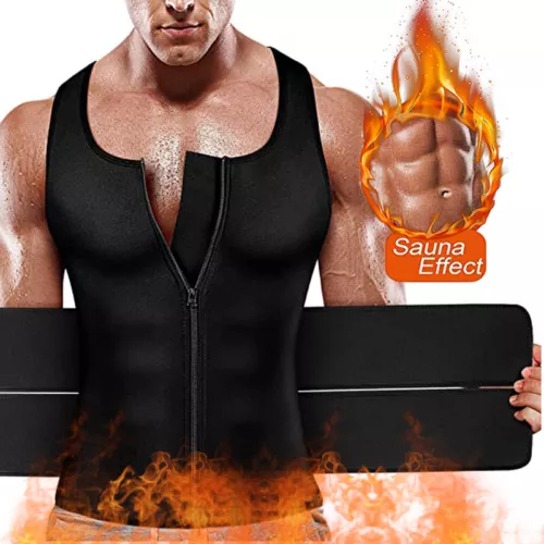 Fasce Dimagranti Fascia Di Esercizio Addome Uomo Waist TrainerS - Foto 5 di 21