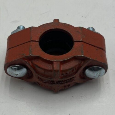 QTY 5 Victaulic 1'' Rigid Coupling RED 