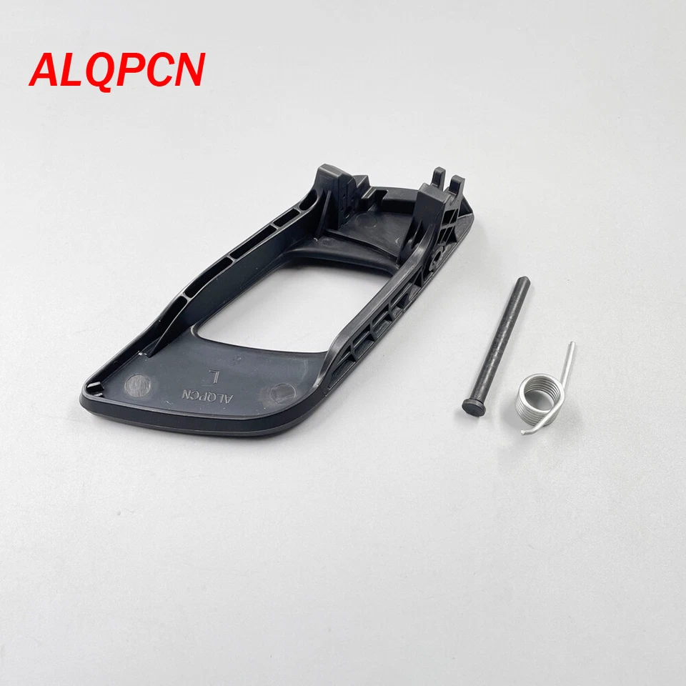 Maçaneta interna da porta esquerda preta fosca compatível com Ford Ranger 2012-2019 Bt50 - Imagem 3 de 4