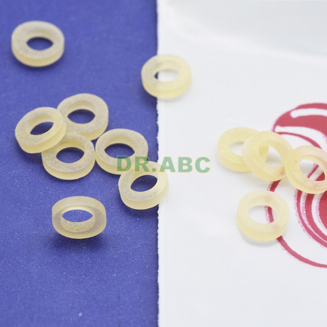 100pcs 1/8" 6.5 Oz Elastic Rubber bands Dental Orthodontic Rubber Bands