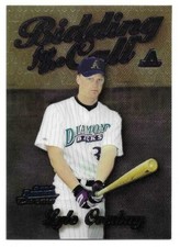 LYLE OVERBAY 2000 BOWMAN CHROME BIDDING FOR THE CALL CARD NEAR MINT+ CONDITION