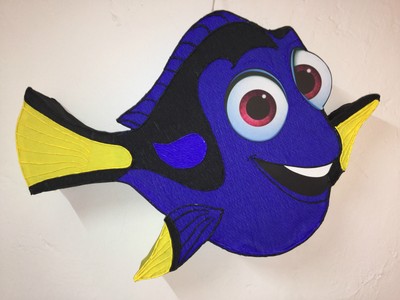 Dory Pinata. find nemo. Party decoration. Under the sea. Mermaid birthday girl p