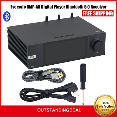 Eversolo DMP-A6 Digital Player Bluetooth 5.0 Receiver DAC for DSD512 PCM 768KHz/