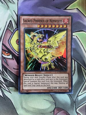 LCYW-DE259 Heiliger Phönix von Nephthys Super Rare UNL Auflage NM Yugioh Karte
