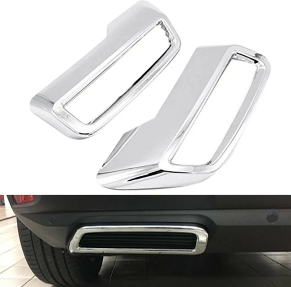 Echappement GT Line Sortie Diffuseur Chrome pour Peugeot 3008 5008 Allure