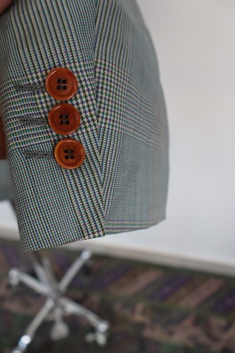 Veste homme Ermenegildo Zegna taille 54 veste homme made in Italy décontractée vintage - Photo 5 sur 8