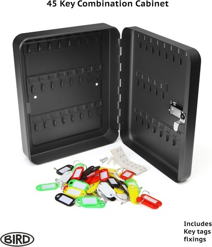 45 Key Large Combination Key Cabinet - Key Boxes Wall Mounted - Picture 3 of 8