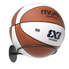 Wall Mount Metal Basketball Holder Soccer Ball Display for Football Volleyball