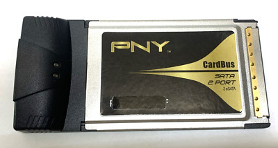 PNY PCMCIA CARDBUS 2 Ports ESATA 10-NSA2-PCM-WB Card