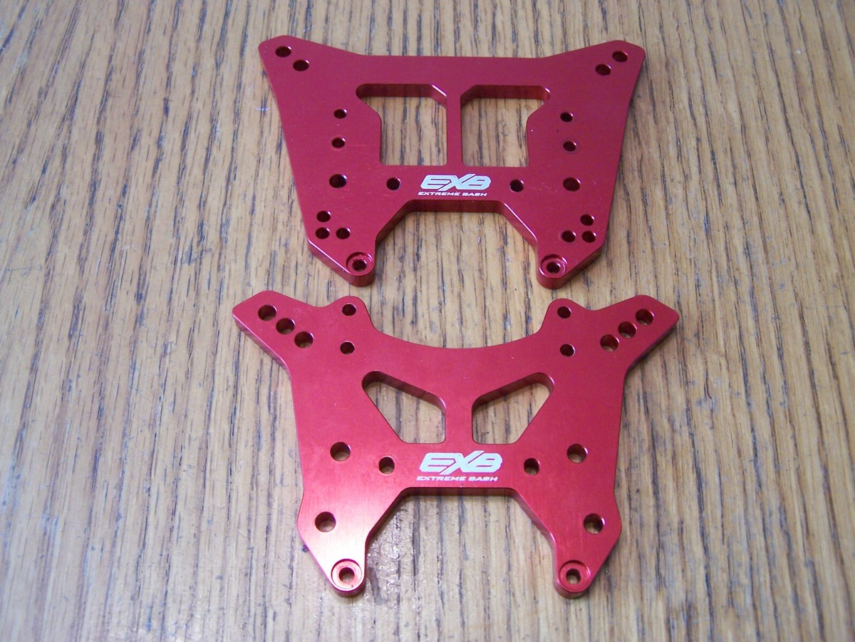 Arrma Kraton 6s BLX EXB V2 Front & Rear Shock Tower CNC 7075 T6