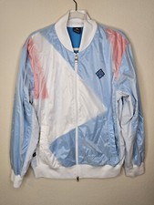 Jordan Jumpman Windbreaker Track Warmup Jacket Geometric Full Zip Size Medium