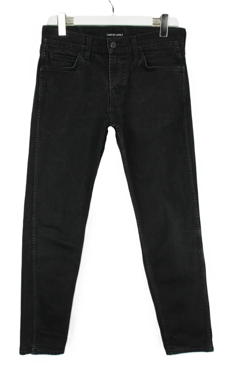 W34 L30 ⭐️Levi's 550 USAライン⭐️ 濃紺 LEVI's Jeans Men's W32/L34 Whiskers Fade Effect Slim Fit Zip