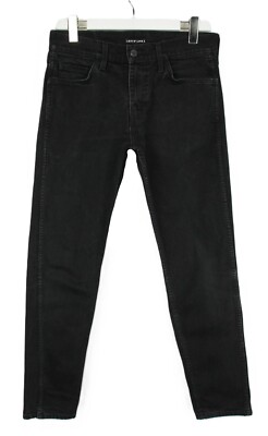 LEVI's Line 8 Jeans Men's W30/L32 Skinny Fit Black Zip Fly Pockets