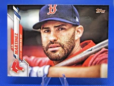 2020 TOPPS SERIES 1 #269 JD MARTINEZ SP SHORT PRINT VARIATION BOSTON RED SOX