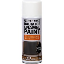 ProKleen Radiator Enamel Paint Spray Heat Resistant Aerosol Anthracite Satin