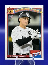 2021 Topps Archives ANDREW VAUGHN Rookie RC 1991 Bazooka Shining Stars #91BZ-10