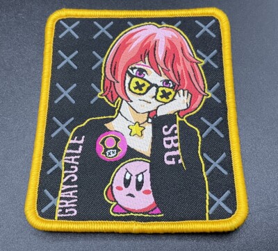 Castle x Grayscale Smashed Brothers Gear Chase Kirby Gal EDC Woven Pouch Patch