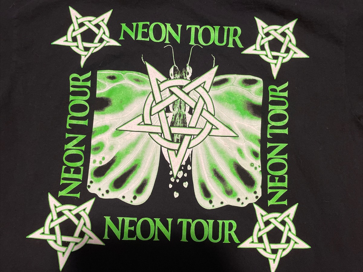 Playboi Carti AWGE Drug Zone Die Lit Neon TourRap Merch Tee in